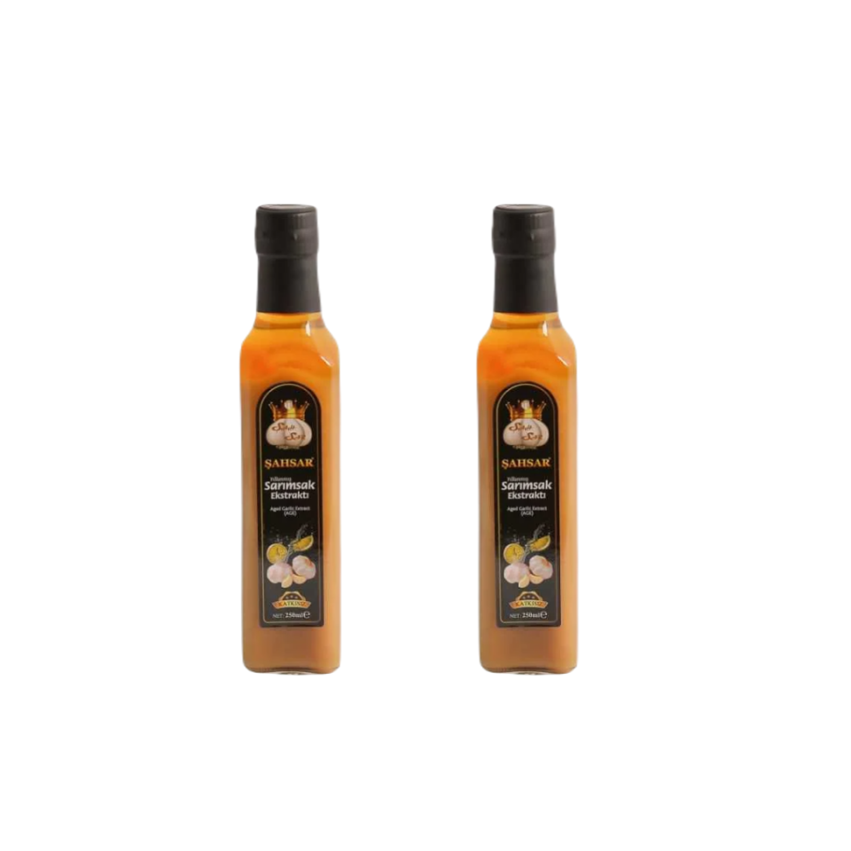 2 Adet x 250 ml Yıllanmış Sarımsak Ekstraktı 2021 (3 YIL BEKLETİLMİŞ)